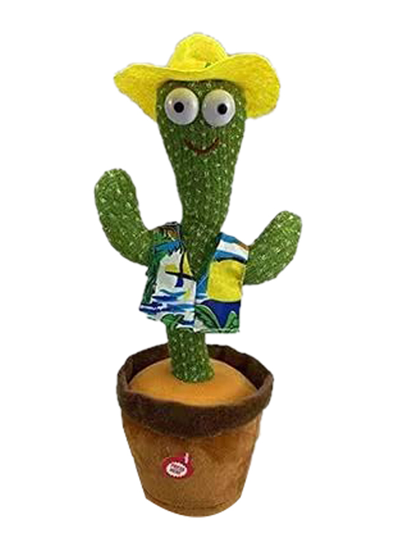 Dancing Cactus Learn to Speak and Shine Twist the Cactus Plush Toy, All Ages