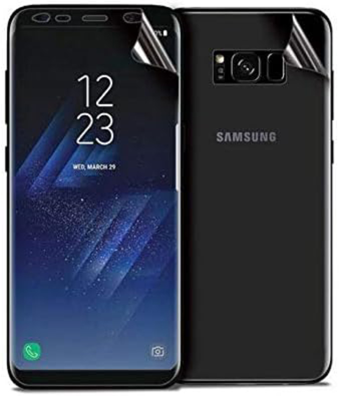 Bestsuit Samsung Galaxy S8 Full Cover Front & Back TPU Nano Screen Protectors, Clear