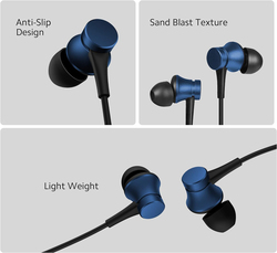 Xiaomi Mi In-Ear Wired Basic Earphone, Black