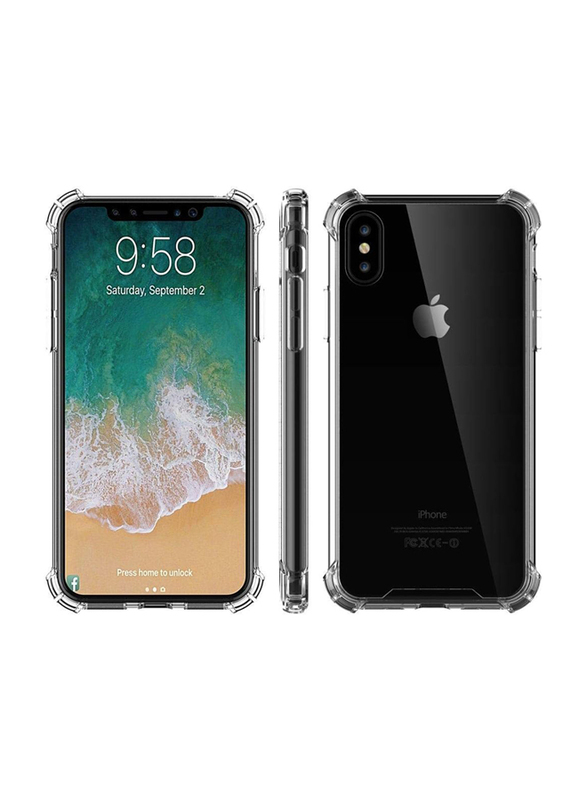 X-Level Apple iPhone X Shock Proof Mobile Phone Case Cover, Clear