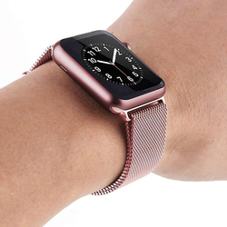 Stainless Steel Loop Band for Apple Watch 38mm/40mm, Rose Gold