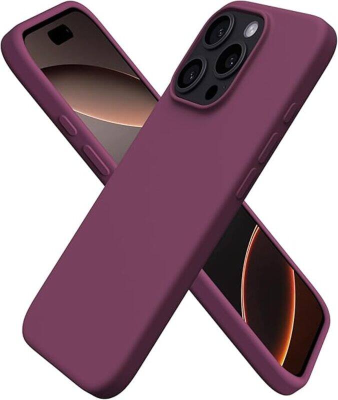 

Generic Premium Liquid Silicone Case for iPhone 16 Pro max 6.9-Inch - Silky Soft Touch, Full-Body Shockproof Protection with Anti-Scratch Coating & Microfiber
