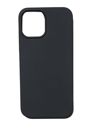 Apple iPhone 12 Pro Max Silicone Mobile Phone Case Cover, Black