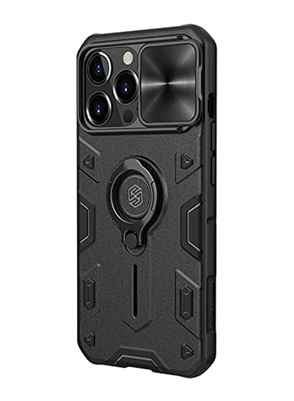 Nillkin Apple iPhone 13 Pro 6.1-inch CamShield Armor Case Hard Back Mobile Phone Case Cover, Black