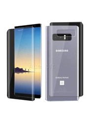 Samsung Galaxy Note 8 Front and Back Glass Screen Protectors, Clear