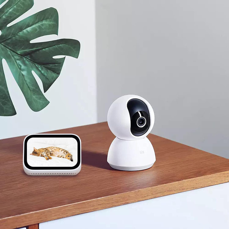 Xiaomi Mi 2K 360 Home Security Surveillance Camera with AI Intelligent Human Detection, Night Vision & 6P Lens Aperture F1.4, White