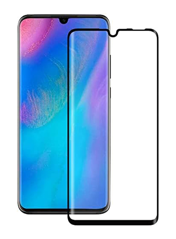 ICS 3D Curved Full Coverage Frame Screen Protector for Huawei P30 Lite, Black