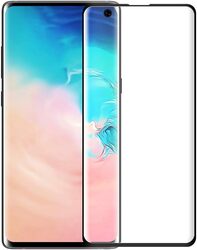 Samsung Galaxy S10 HD Full Tempered Glass Screen Protection, Black