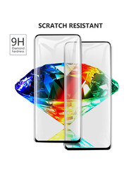 ELTD OnePlus 7 Pro Anti-Scratch Full Coverage Tempered Glass Screen Protectors, Black