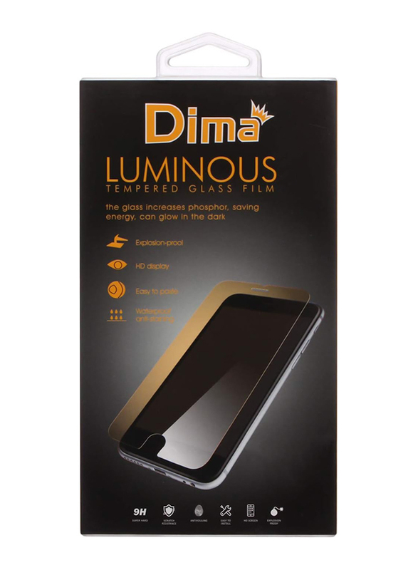 Dima Samsung Galaxy Note 8 Luminous Tempered Glass Screen Protector, Gold