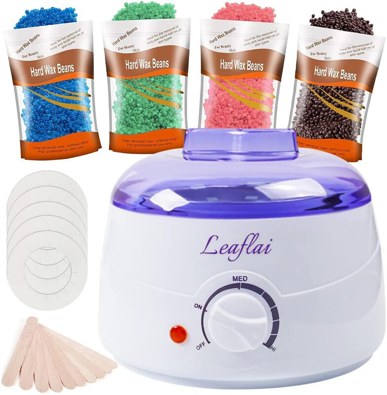 

Leaflai Hair Removal Wax Kit, Multicolour