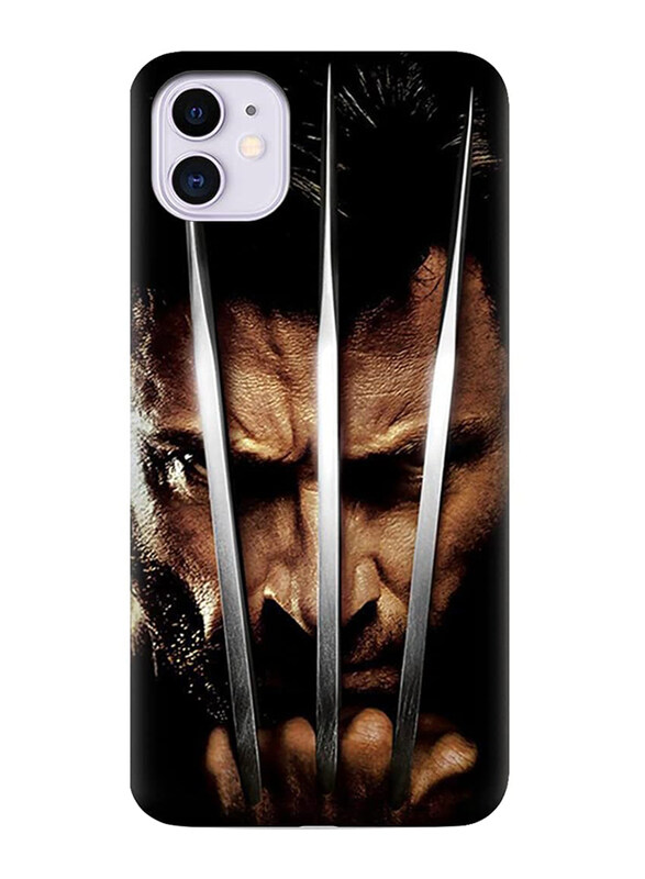 

Generic Apple iPhone 11 TPU Wolverine Design Mobile Phone Case Cover, Multicolour