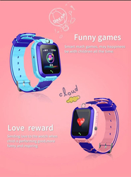 Kids Waterproof Smartwatch, GPS + Cellular, Pink