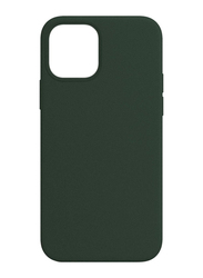 Apple iPhone 12/12 Pro IQ Sandblast Silicone Mobile Phone Case Cover, Dark Green