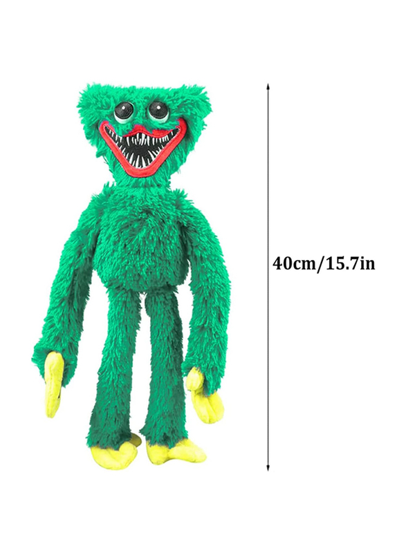 40cm Poppy Playtime Green Sausages Monsters Horrors Doll Valentine's Day Stuffed Doll Gift, Green