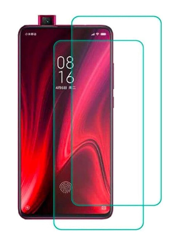 

Generic Xiaomi Mi 9t 9H Tempered Glass Screen Protector, 2 Pieces, Clear
