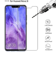 Huawei Nova 3i Tempered Glass Screen Protector, Clear