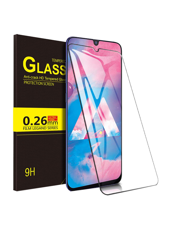 ELTD Samsung Galaxy M30 Anti-Scratch Full Coverage Tempered Glass Screen Protectors, 2 Pieces, Clear