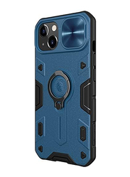 Nillkin Apple iPhone 13 6.1-inch CamShield Armor Case Hard Back Mobile Phone Case Cover, Blue