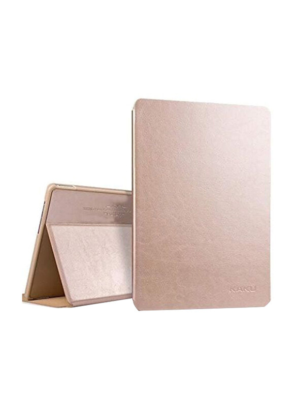 

Kaku Apple iPad 9.7 Inch Leather Protective Tablet Case Cover, Gold
