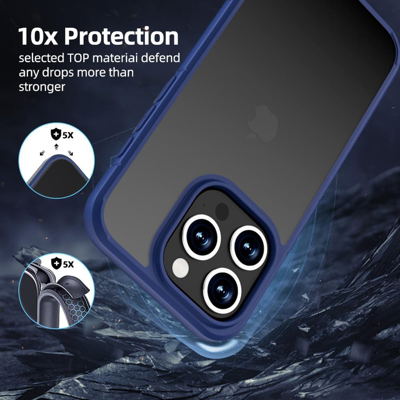 X-Level Apple iPhone 15 Pro Mobile Phone Case Cover, Blue