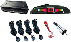 Car LED Parking Sensor Monitor, Black