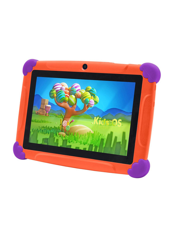 Wintouch K77 8GB Orange 7-inch Kid's Tablet, 1GB RAM, Zoom Certified, WiFi only