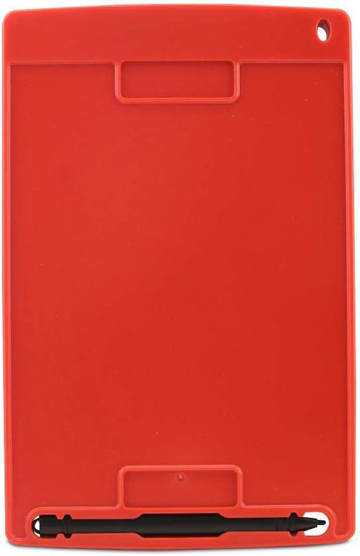 LCD Writing Tablet 8.5 Inch Doodle Pad Portable Electronic Writer, Red