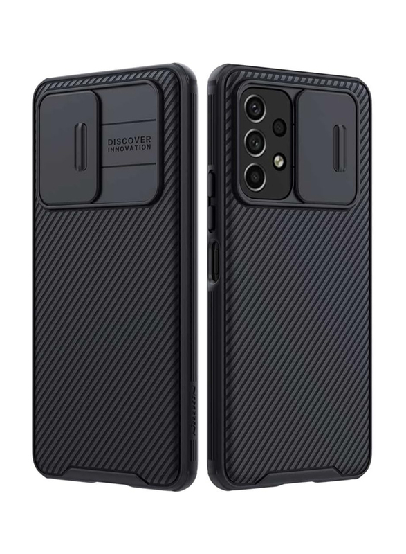 Nillkin Samsung Galaxy A53 Cam Shield Pro Mobile Phone Case Cover with Slide Camera, Black