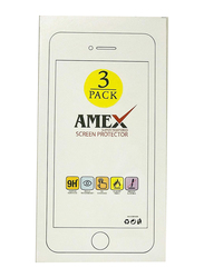 Amex OPPO F7 Super Tempered Glass Screen Protector, Clear