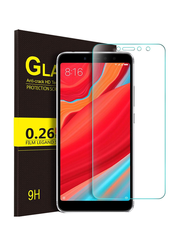 Kugi Xiaomi Redmi S2 Premium Tempered Glass Screen Protector, Clear