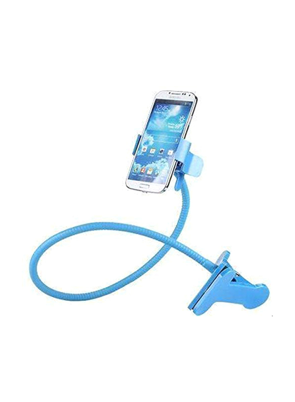 Apple iPhone 6 Universal 360 Degree Rotating Bed Desktop Phone Holder Mount Clamp Stand, Blue