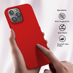 X-Level Apple iPhone 13 Pro 2021 Ultra-Thin Guardian Series Soft TPU Matte Finish Coating Mobile Phone Case Cover, Red