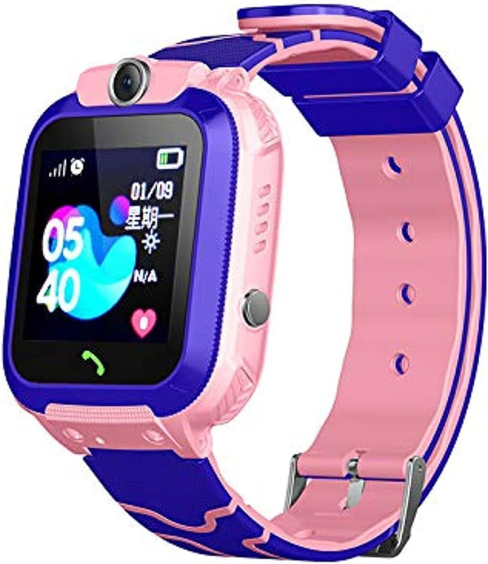 Kids Q12 Smartwatch, GPS, Pink/Blue