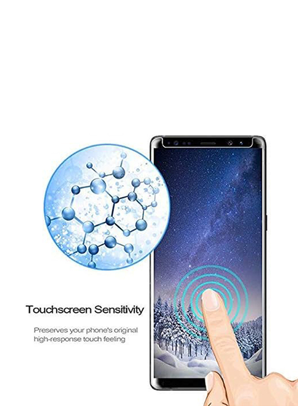 Samsung Galaxy Note 8 3D Tempered Glass Screen Protectors, Clear