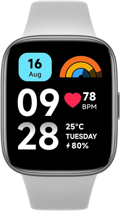 Xiaomi Redmi Watch 3 Active 1.83 Inch Smartwatch, GPS, Grey