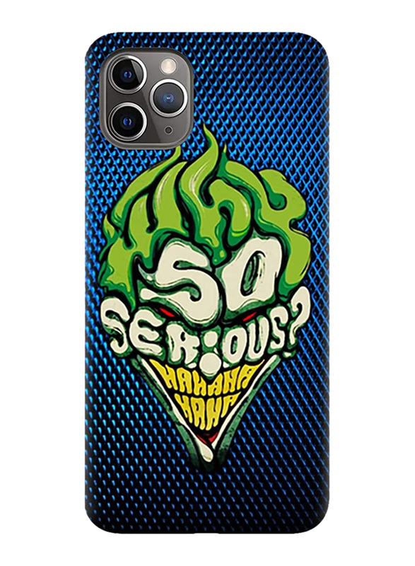 Apple iPhone 11 Pro Protective TPU Mobile Phone Case Cover with Joker Design, Multicolour