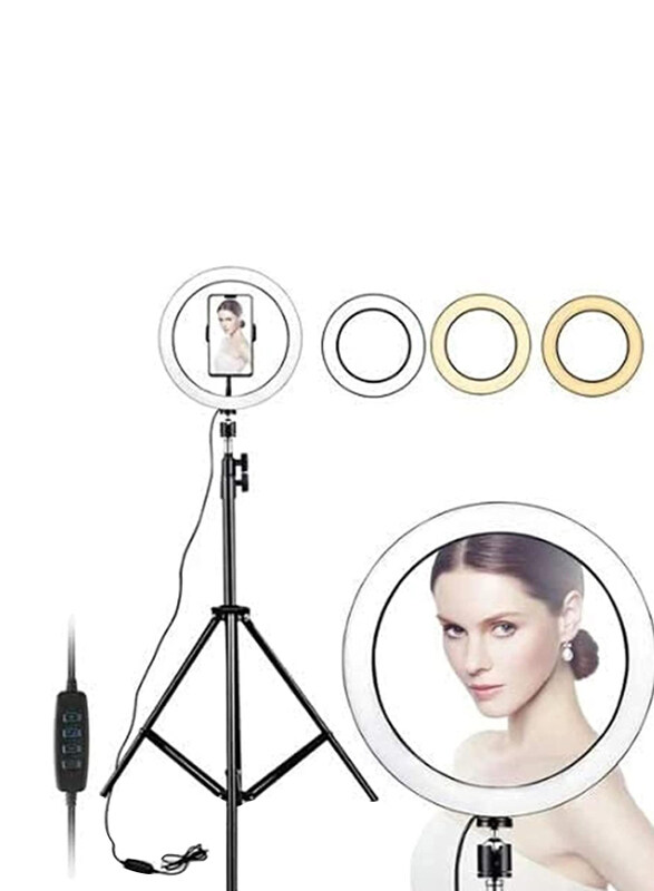 

Generic Universal Selfie Ring Light, Black