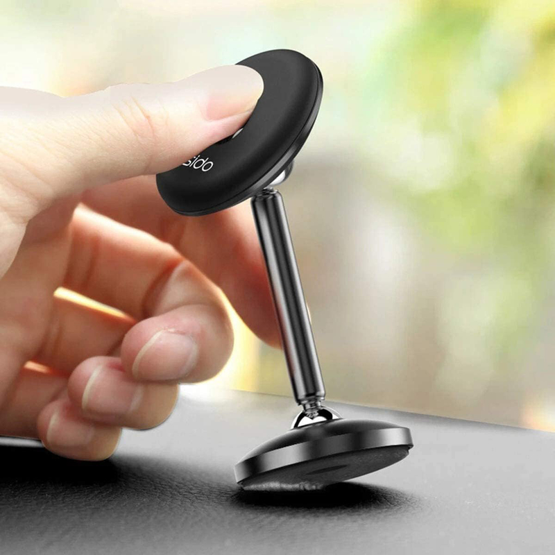 Yesido C93 Magnetic Car Dashboard Mount 360° Rotation Cell Phone Holder for All Smartphones, Black