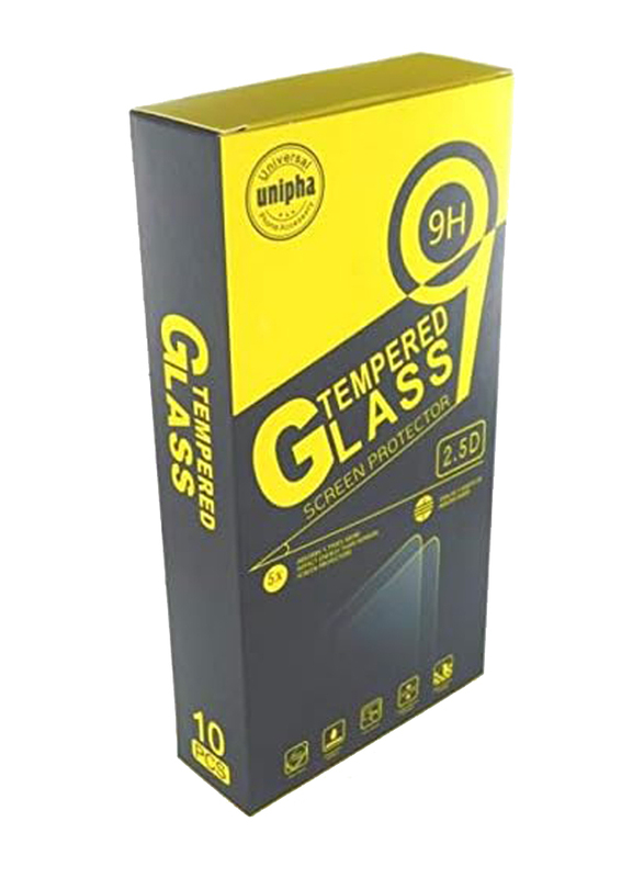 9H Apple iPhone 6 2.5D Tempered Glass Screen Protector, 10 Pieces, Clear