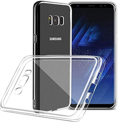 Samsung Galaxy S8 Crash Proof Shock Proof Soft TPU Mobile Phone Case Cover, Clear