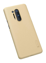 Nillkin OnePlus 8 Pro Super Frosted Shield Hard Mobile Phone Case Cover, Gold