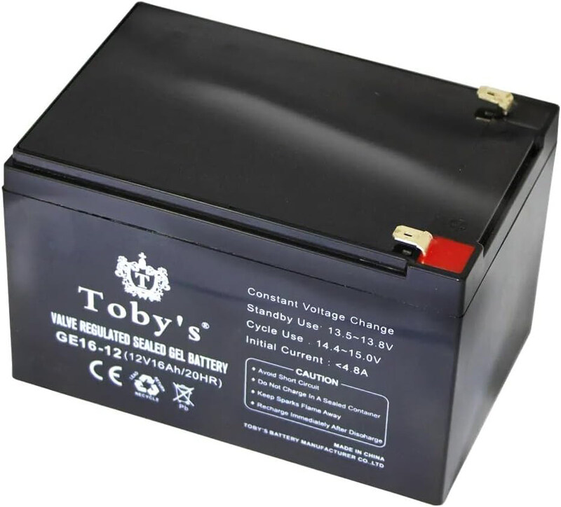 

Toby's Power Plus Battery, 12V, 16000mAh, Black