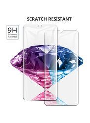 ELTD Samsung Galaxy M30 Anti-Scratch Full Coverage Tempered Glass Screen Protectors, Clear