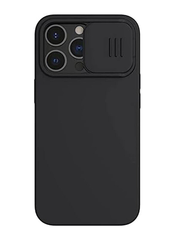 

Nillkin Apple iPhone 13 Pro Cam Shield Silky Magnetic Silicone Mobile Phone Case Cover, Black