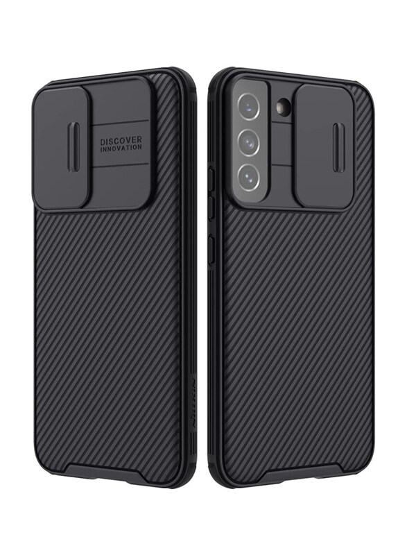 

Nillkin Samsung Galaxy S22 Plus CamShield Pro Mobile Phone Case Cover with Slide Camera Cover, Black