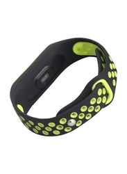 Silicone Anti-Off Wrist Band for Xiaomi Mi Band 3, Black