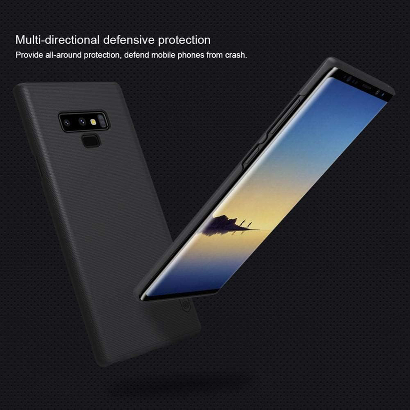 Nillkin Samsung Galaxy Note 9 Hard Slim PC Point Design Mobile Phone Case Cover, Matte Black