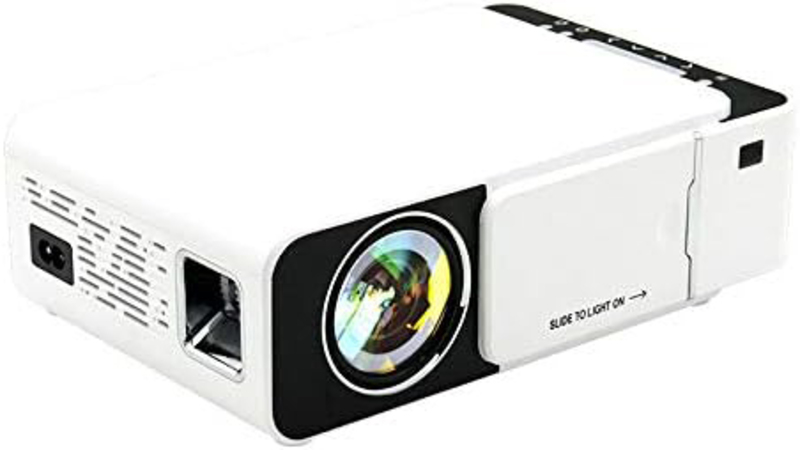 Portable Smart Mini Projector, White