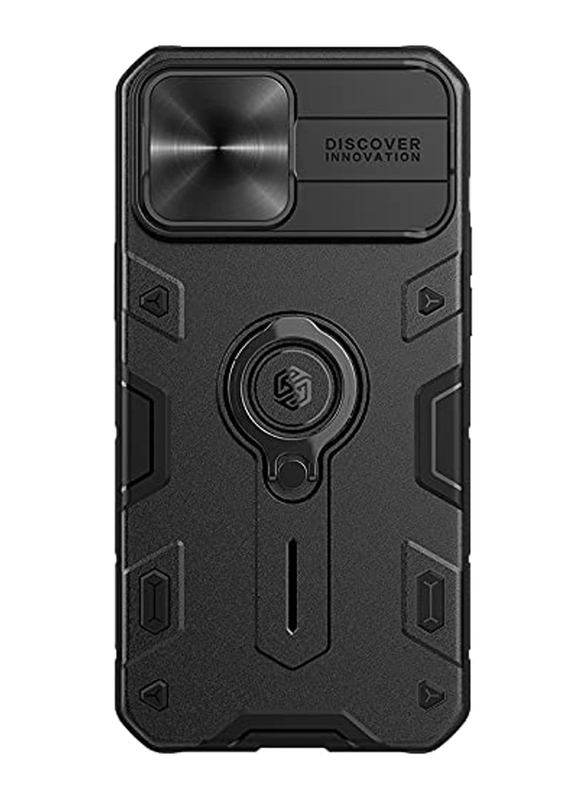 Nillkin Apple iPhone 13 Pro Max 6.7-inch CamShield Armor Case Hard Back Mobile Phone Case Cover, Black